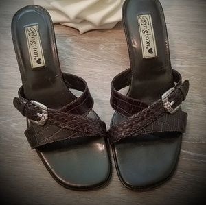 🔹️Brighton🔹️ Gorgeous Tatum Slides Mules 7.5M